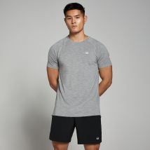 T-shirt à manches courtes MP Performance pour hommes – Chrome chiné - S