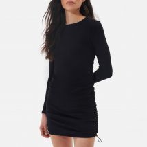 Barbour International Ennis Ruched Jersey Mini Dress - UK 12
