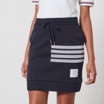 Thom Browne Logo-Print Cotton Mini Skirt - IT 38/UK 6