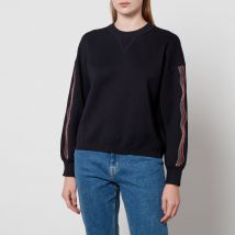PS Paul Smith Embroidered Cotton-Jersey Sweatshirt - M