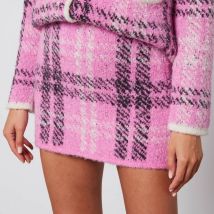 Kitri Susan Boucle Knit Mini Skirt - XS