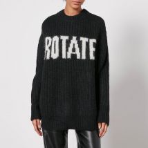 Rotate Birger Christensen Ribbed-Knit Oversized Jumper - DK 38/UK 10
