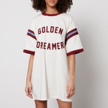 Golden Goose Journey Golden Dreamer Cotton-Jersey T-Shirt Dress - XXS
