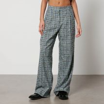 Stine Goya Jesabelle Distressed Houndstooth Trousers - M