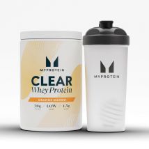 Coffret Clear Protein - Shaker - Orange Mango