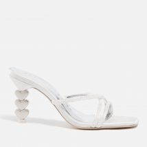 Sophia Webster Women's Aphrodite Satin and Leather Mules - UK 8