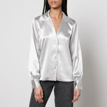 Anine Bing Mylah Satin Shirt - XS