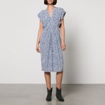 Epolia Printed Georgette Sleeveless Dress