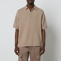 REPRESENT Wool-Blend Polo Shirt - M
