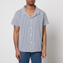 BOSS Bodywear Beach Striped Seersucker Shirt - M