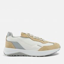 HUGO Men's Kane Runn Suede and Mesh Trainers - UK 7