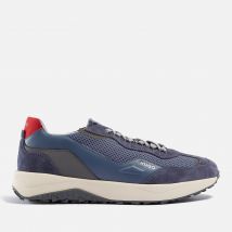 HUGO Men's Kane Runn Mesh and Faux Leather Trainers - UK 8