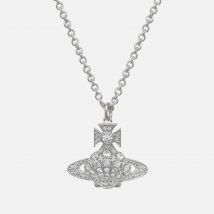 Vivienne Westwood Natalina Silver-Tone Pendant Necklace