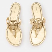 Tory Burch Women's Miller Embellished Leather Sandals - UK 3