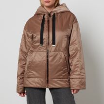 Max Mara The Cube Dali Hooded Quilted Shell Jacket - UK 6