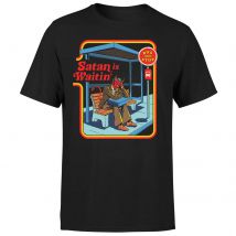Steven Rhodes Satan Is Waitin' Unisex T-Shirt - Black - 5XL - Schwarz