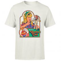 Steven Rhodes My First Voodoo Doll Unisex T-Shirt - White Vintage Wash - M - White Vintage Wash