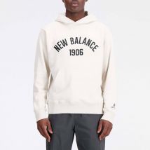 New Balance Essentials Varsity Cotton-Blend Fleece Hoodie - M