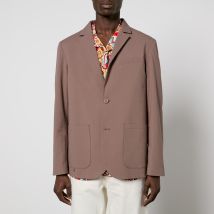 Wax London Fintry Cotton-Blend Seersucker Blazer - EU 38/S