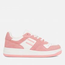 Tommy Jeans Women's Leather Suede Basketball Trainers - UK 3