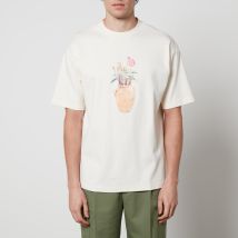 Drôle De Monsieur Le T-Shirt Pinceaux Cotton-Jersey T-Shirt - L
