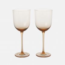 Ferm Living Host White Wine Glasses - Set of 2 - Blush