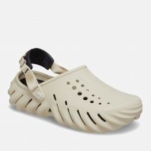 Crocs Unisex Echo Clog - Bone/Black - M5W6