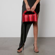 Cult Gaia Hera Nano Embellished Leather Shoulder Bag