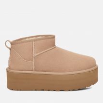 UGG Women's Classic Ultra Mini Platform Suede Boots - UK 3