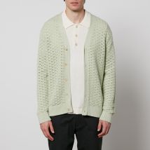 NN.07 Manuel Crocheted Cotton Cardigan - XL