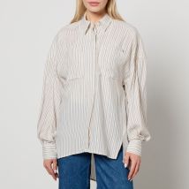 A.P.C. Warvol Oversized Striped Woven Shirt - FR 38/UK 10