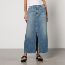 AGOLDE Leif Denim Maxi Skirt - W26