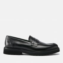 Vinny's Men's Richee Leather Penny Loafers - UK 10