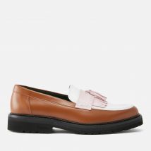 Vinny's Men's Richee Tri-Tone Leather Tassel Loafers - UK 11