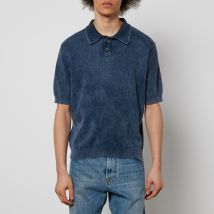Corridor Crocheted Cotton Polo Shirt - XL