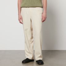 Corridor Cropped Cotton-Canvas Wide-Leg Trousers - XL