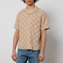 Corridor Check Cotton-Jacquard Shirt - XL