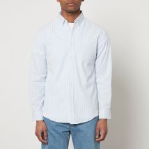 Portuguese Flannel Atlantico Stripe Cotton-Seersucker Shirt - M
