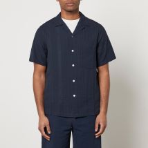 Portuguese Flannel Praia Cotton-Seersucker Shirt - L