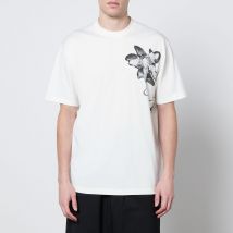 Y-3 GFX Chest Logo-Print Cotton-Jersey T-Shirt - S