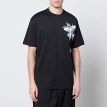 Y-3 GFX Chest Logo-Print Cotton-Jersey T-Shirt - M