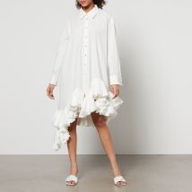 Marques Almeida Oversized Cotton-Poplin Shirt Dress - M