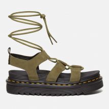 Dr. Martens Women's Nartilla Suede Gladiator Sandals - UK 4