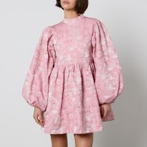 Sister Jane Dream Collectors Floral-Jacquard Mini Dress - XS/UK 6