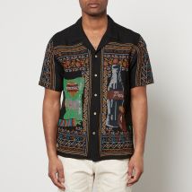 Percival Meal Deal Embroidered Linen Shirt - XXL