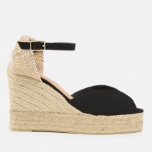 Castañer Women's Bianca Canvas Espadrille Wedge Sandals - 4