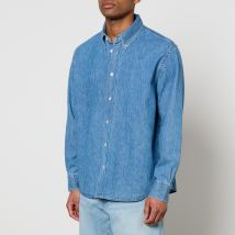 Sunflower Denim Button-Down Shirt - XL