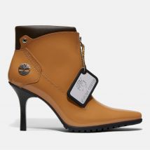 Timberland X Veneda Carter Women's Premium Mid Zip Up Boots - Wheat - UK 5