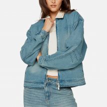 House of Sunny Wu Denim Boxy Jacket - S