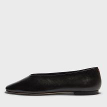 Aeyde Women's Kirsten Nappa Leather Ballet Flats - UK 6